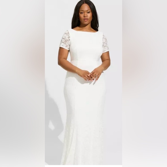 NWT Torrid Wedding Dress - Picture 1 of 10